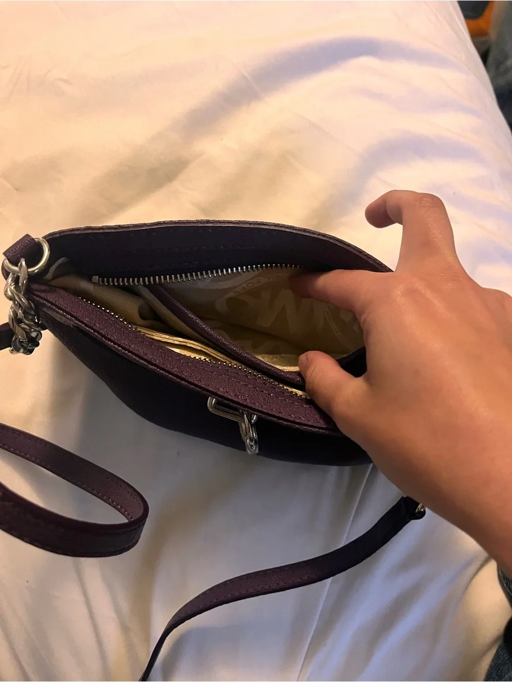 Micheal Kors Leather Bag